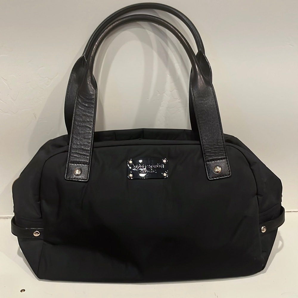 Kate Spade black nylon shoulder bag “Reese”